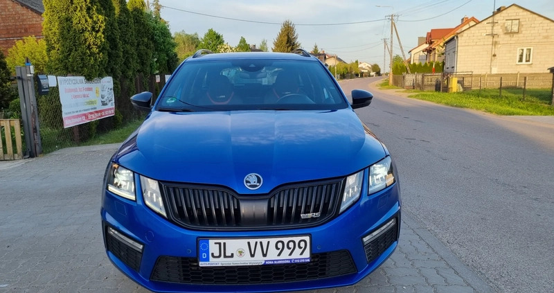 Skoda Octavia cena 71900 przebieg: 219000, rok produkcji 2017 z Chodecz małe 704